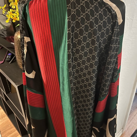 NWT Gucci  long ankle length duster, also known as Kimono. - Picture 7 of 10